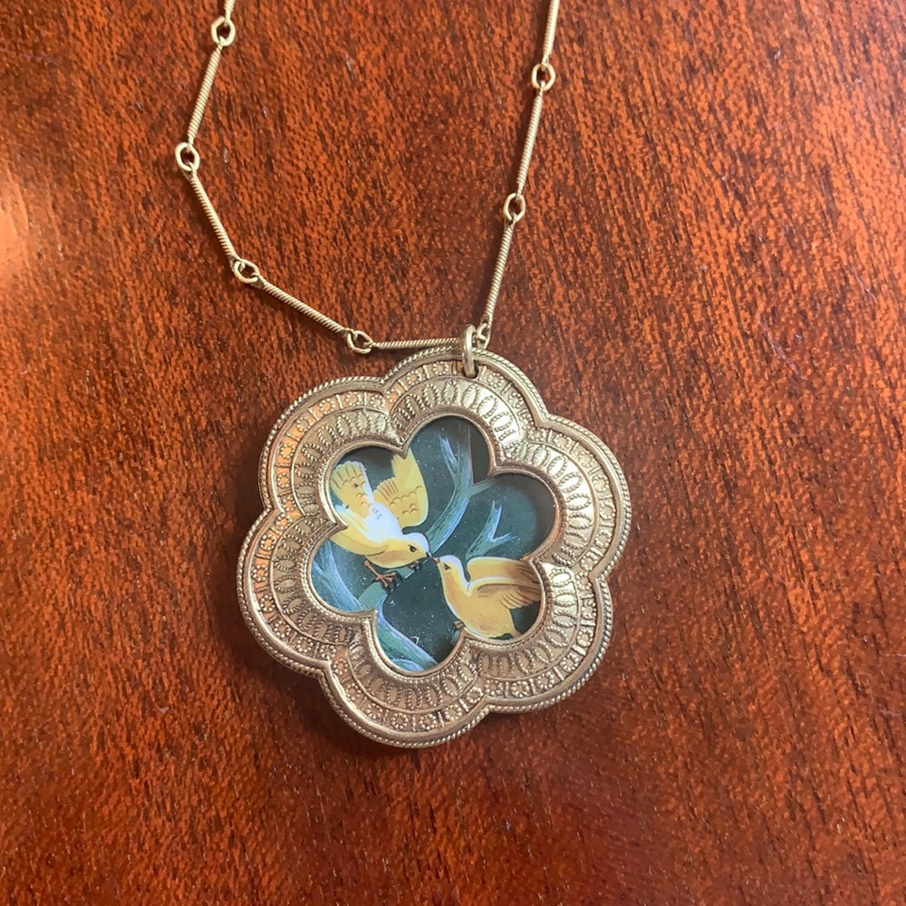 Yellow Bird Necklace